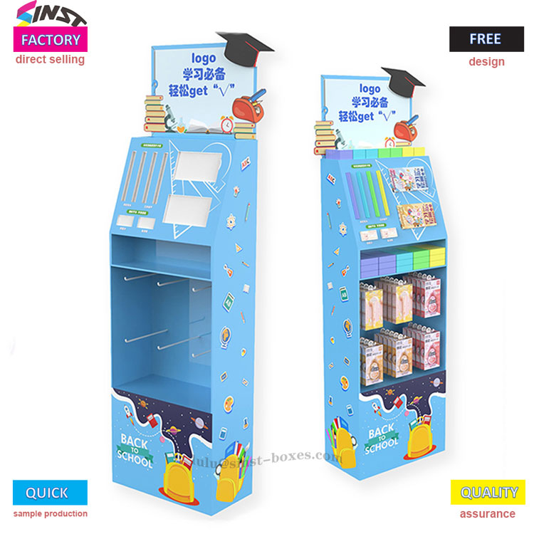 ກັບໄປຫາ rack ສະແດງເຄື່ອງຂຽນຂອງໂຮງຮຽນ