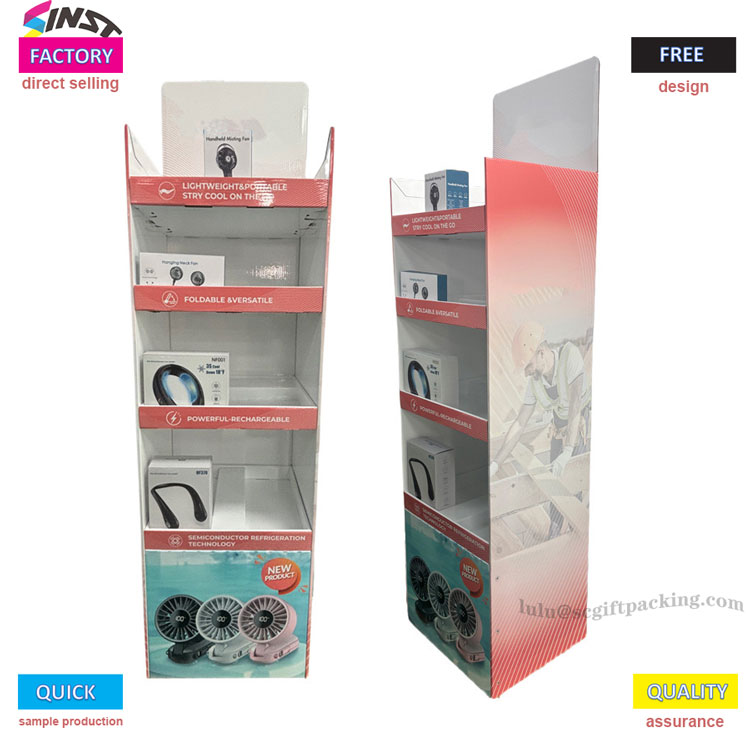 Cardboard Display Standard ໄດ້ກາຍເປັນສິ່ງທີ່ມັກທີ່ສຸດໃນອຸດສະຫະກໍາຂາຍຍ່ອຍ