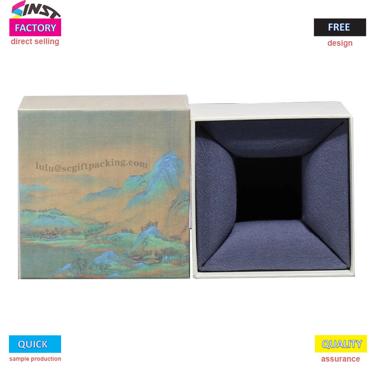 ກ່ອງຂອງຂວັນພິມພິມວັດທະນະທໍາເປັນລາຍລະອຽດ