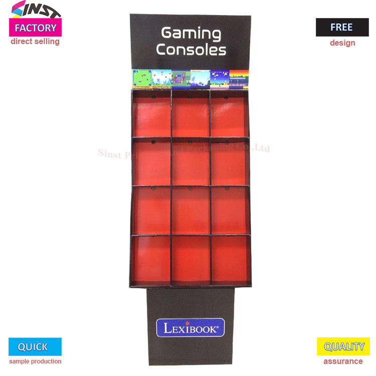 Cardboard display rack