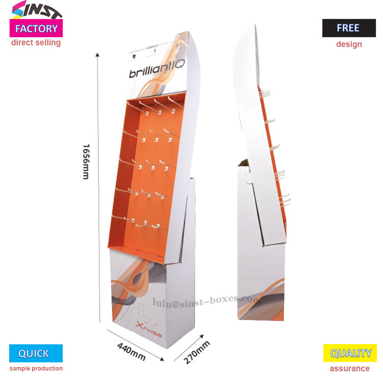 ກະດານສຽງ hook cardboard rack